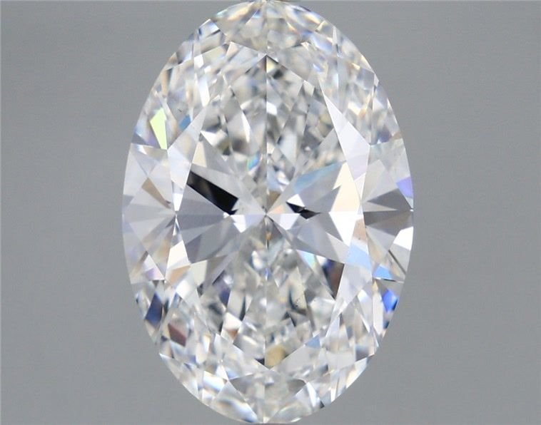 5.50 Carat Oval Lab Diamond