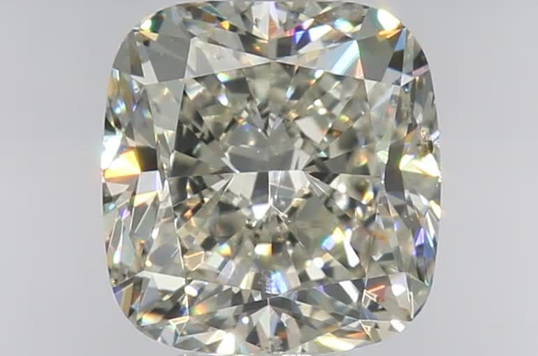 1.22ct K SI1 Very Good Cut Cushion Diamond