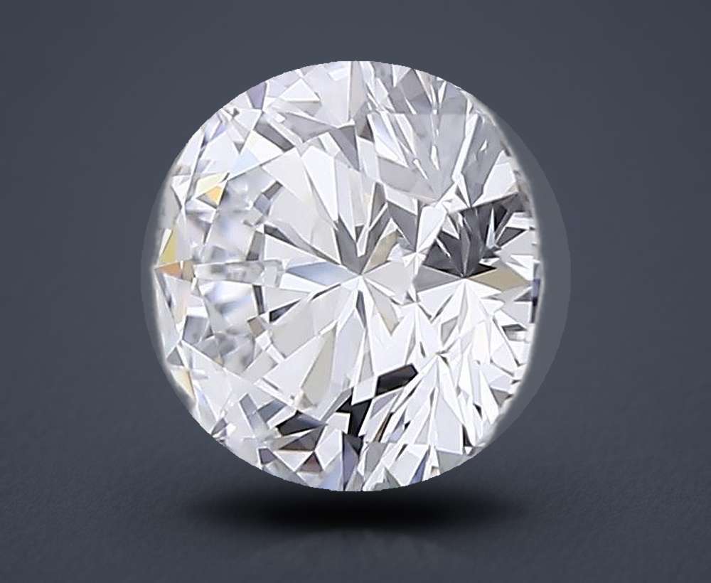 0.83 Carat Round Lab Diamond