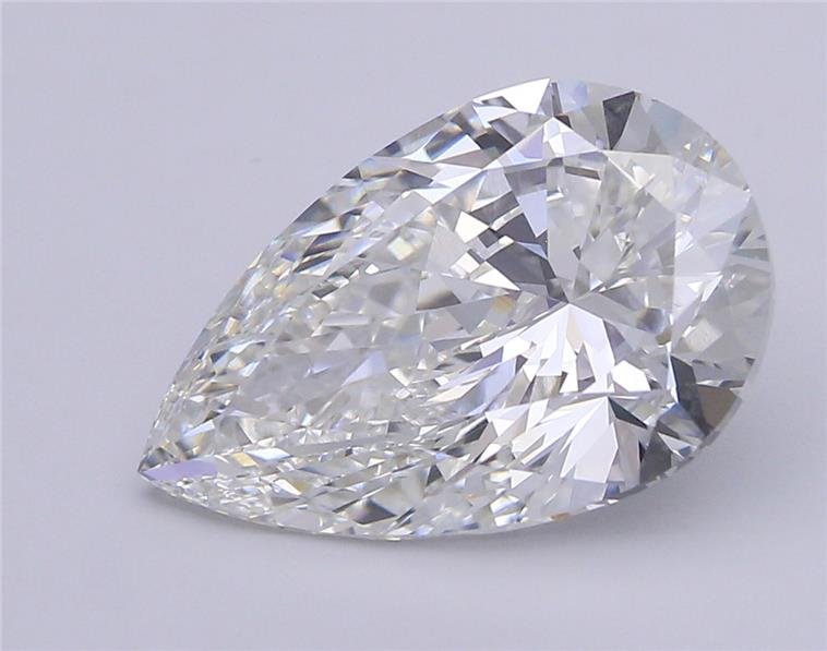 10.57ct G VVS2 Rare Carat Ideal Cut Pear Lab Grown Diamond