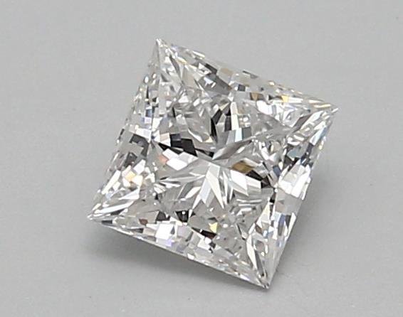 0.95ct E VVS2 Rare Carat Ideal Cut Princess Lab Grown Diamond