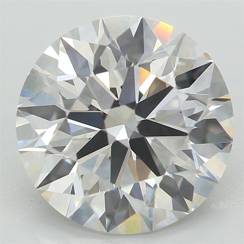 2.58ct H VS2 Rare Carat Ideal Cut Round Lab Grown Diamond