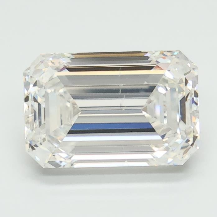 2.04ct E SI1 Rare Carat Ideal Cut Emerald Lab Grown Diamond