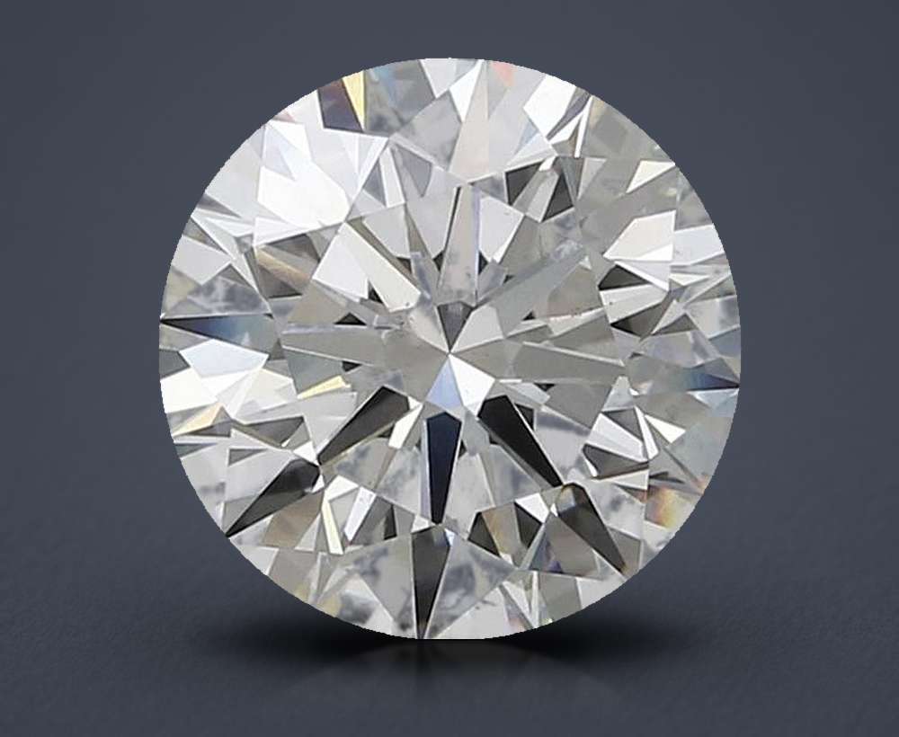 3.67 Carat Round Lab Diamond