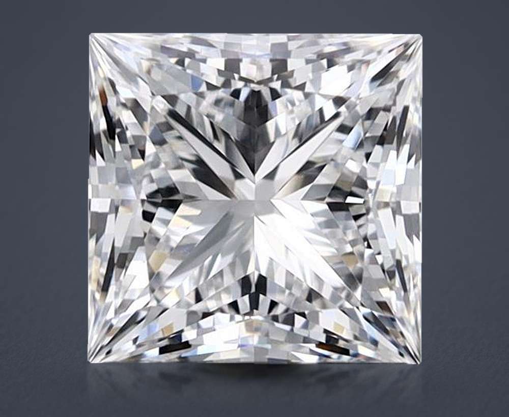 1.54 Carat Princess Lab Diamond