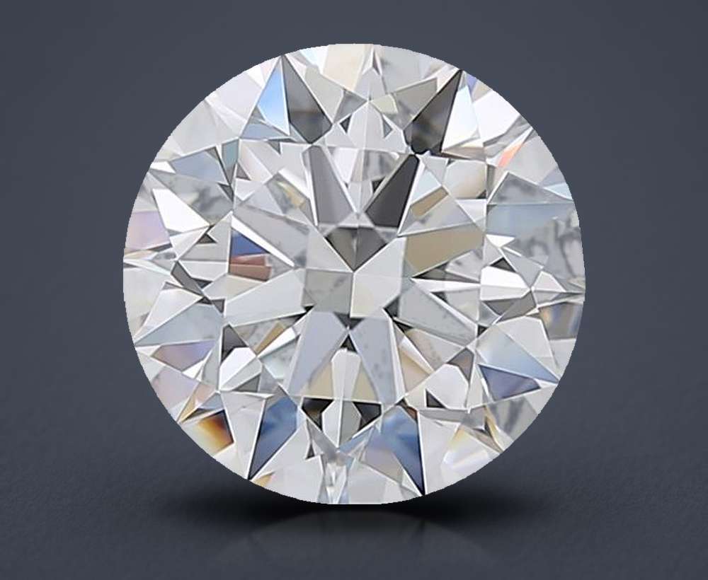 3.26 Carat Round Natural Diamond