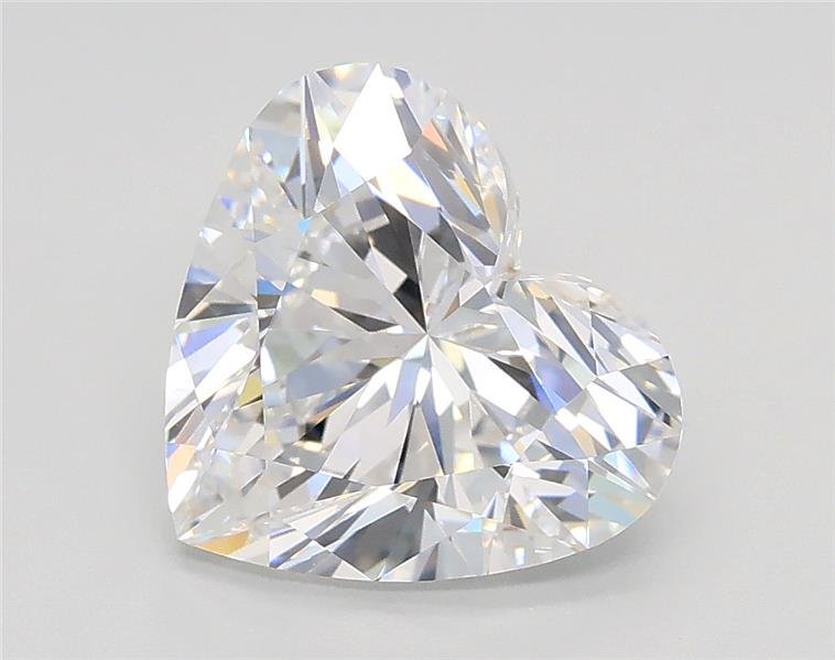 3.01ct D VS1 Rare Carat Ideal Cut Heart Lab Grown Diamond