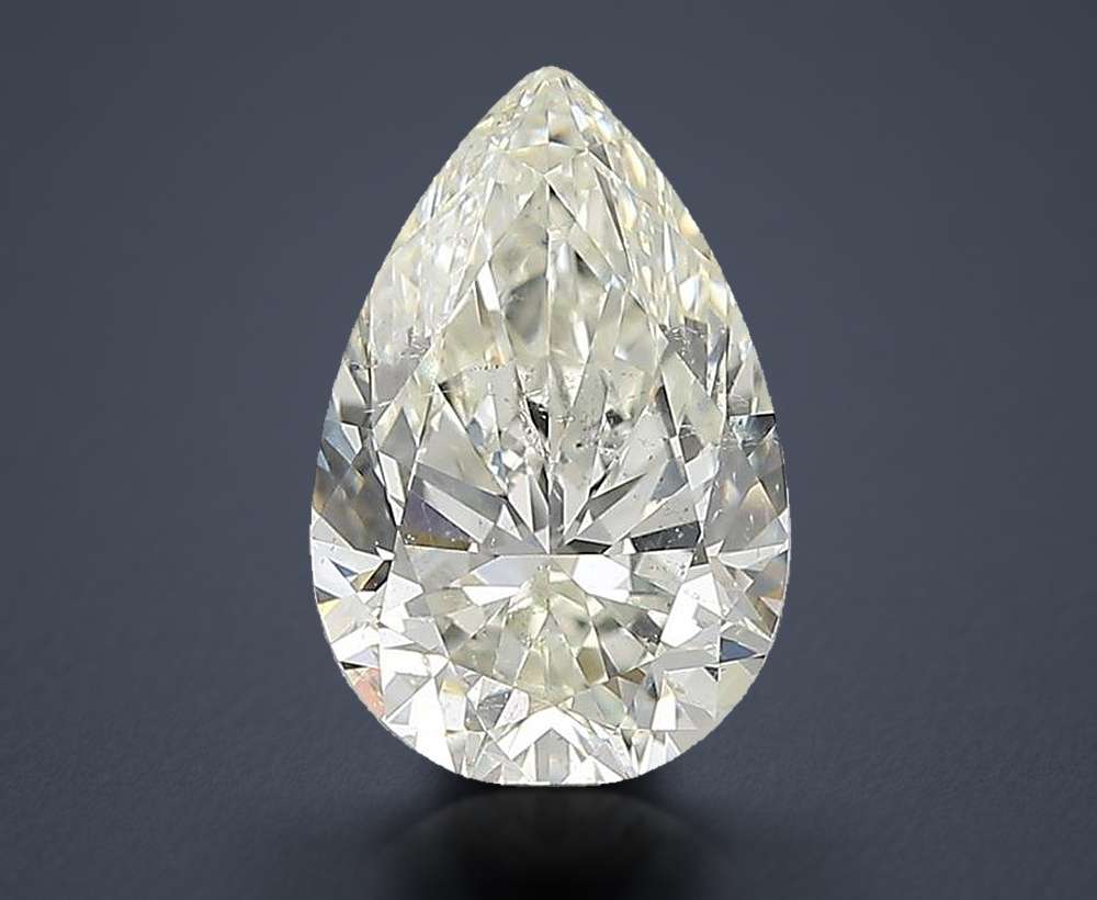 2.01 Carat Pear Natural Diamond