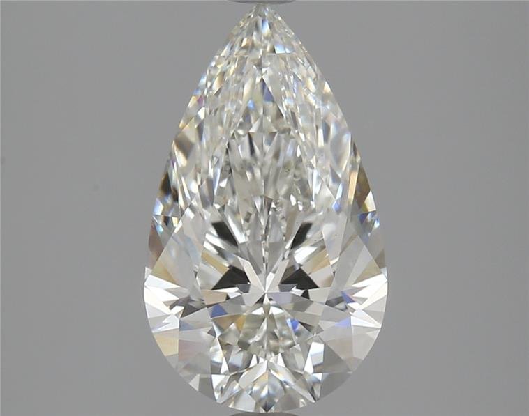 2.32ct H VS1 Rare Carat Ideal Cut Pear Lab Grown Diamond