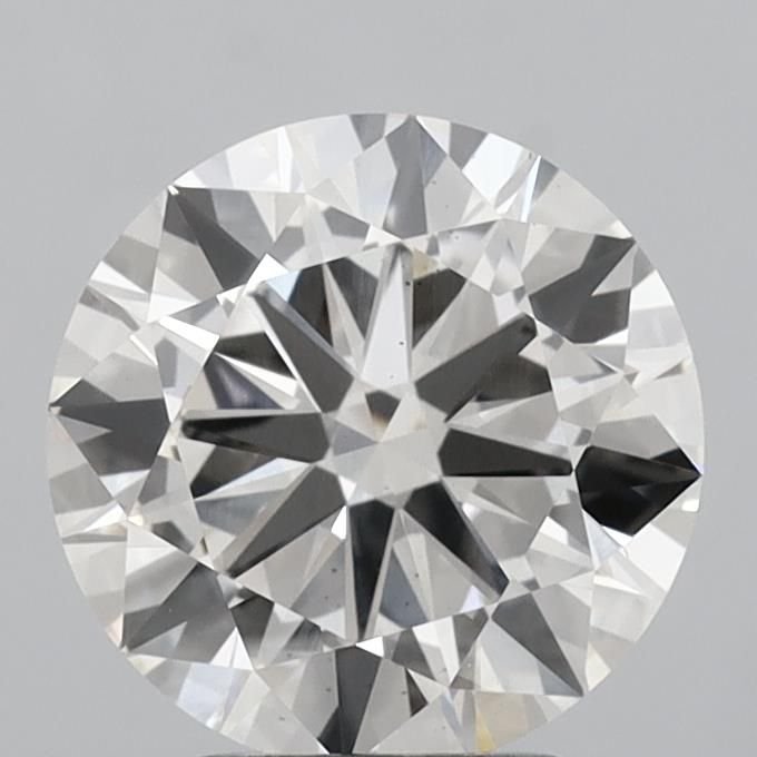 3.01ct H VS2 Excellent Cut Round Lab Grown Diamond
