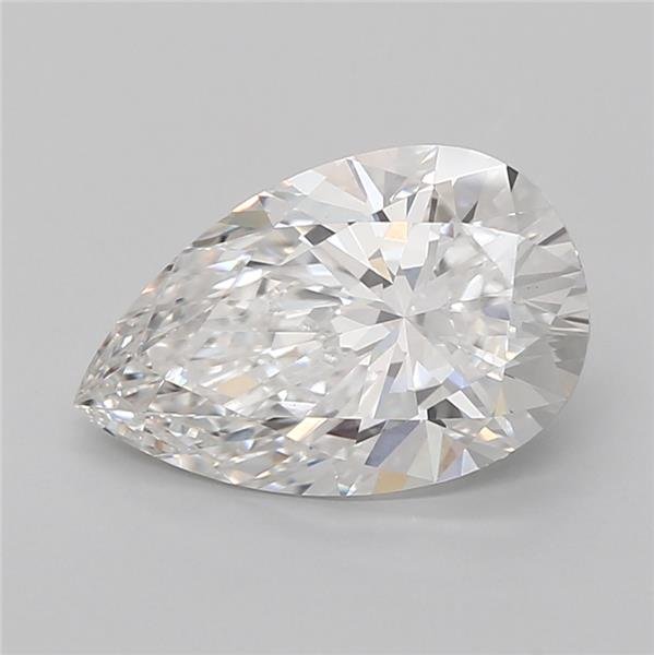 3.07 Carat Pear Lab Diamond