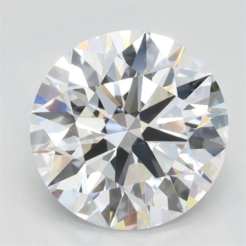 2.13ct D IF Rare Carat Ideal Cut Round Lab Grown Diamond