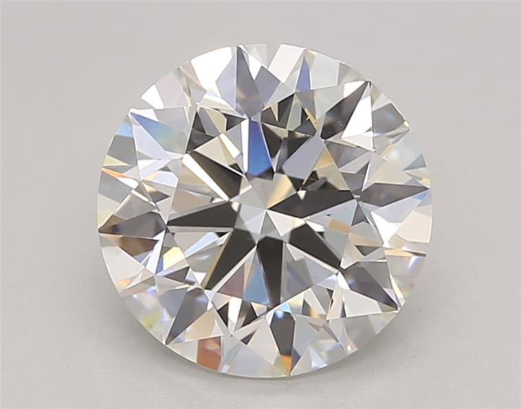 2.72ct F VS1 Rare Carat Ideal Cut Round Lab Grown Diamond