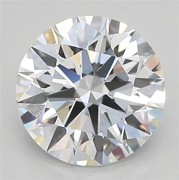 2.18ct D VS1 Rare Carat Ideal Cut Round Lab Grown Diamond