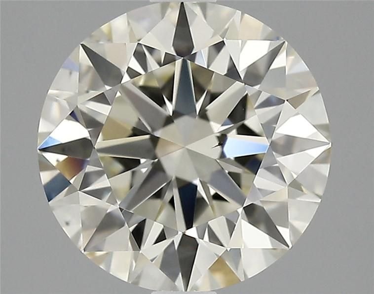 2.10ct K VS2 Rare Carat Ideal Cut Round Diamond