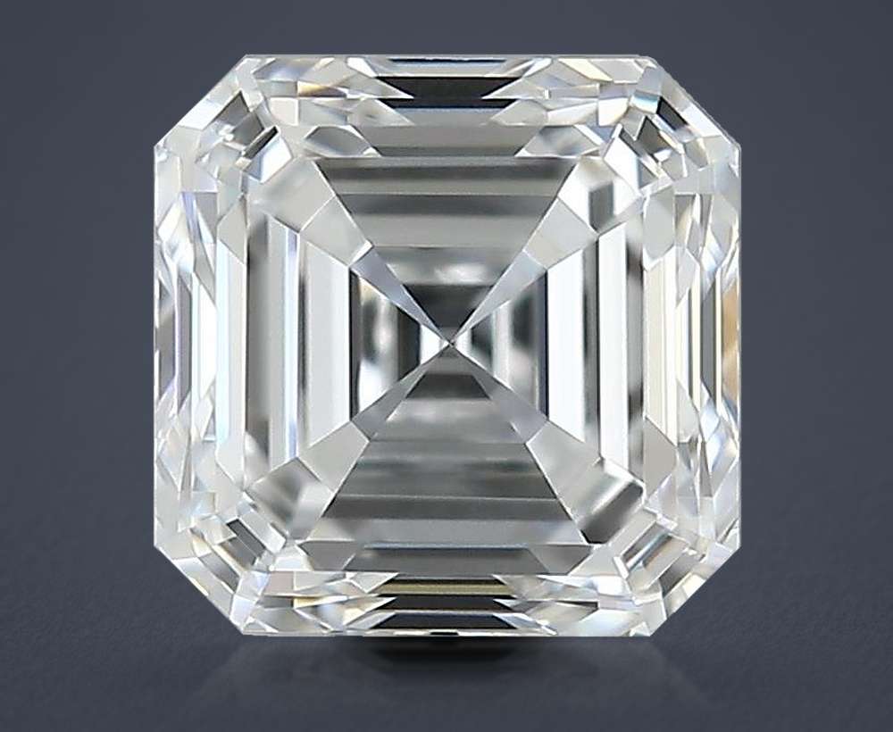 1.00 Carat Asscher Natural Diamond