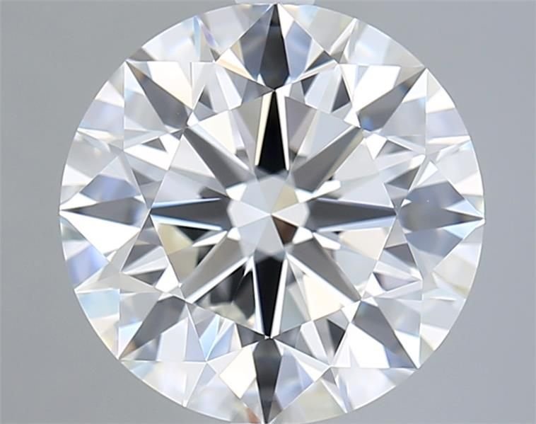 4.13ct G VVS1 Rare Carat Ideal Cut Round Diamond