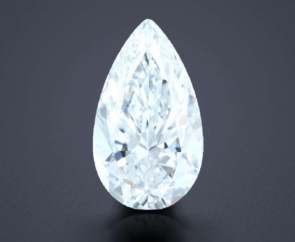 1.51 Carat Pear Natural Diamond