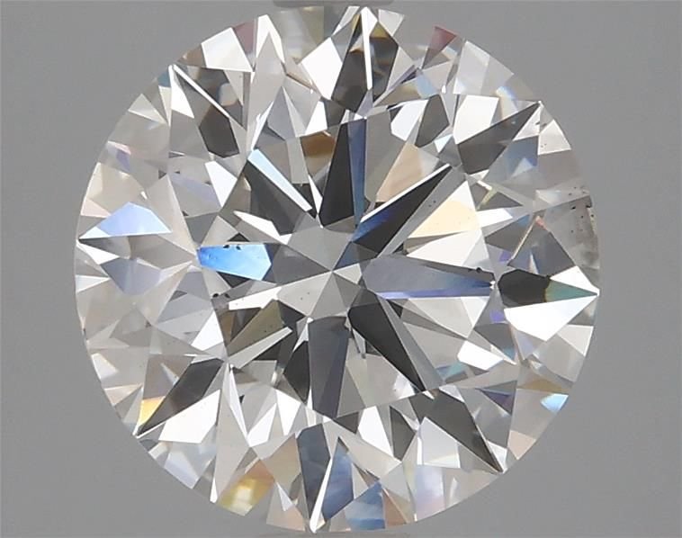 3.36ct G VS2 Rare Carat Ideal Cut Round Lab Grown Diamond