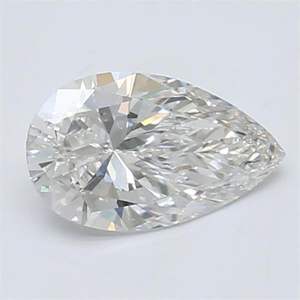 0.94ct F VS1 Very Good Cut Pear Lab Grown Diamond