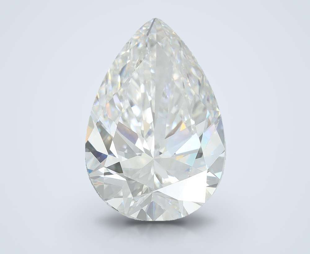 4.64 Carat Pear Lab Diamond
