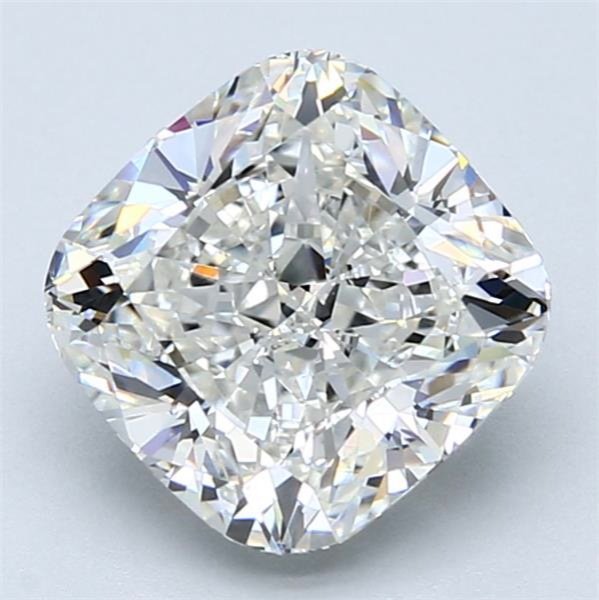 3.12ct H VS1 Rare Carat Ideal Cut Cushion Diamond