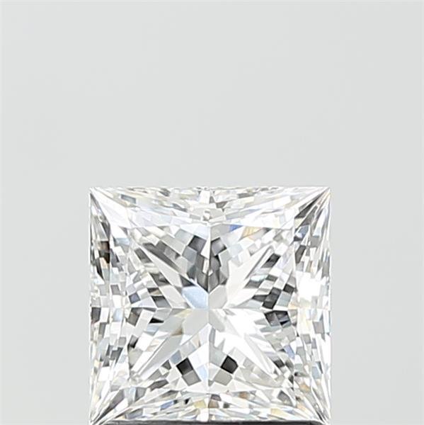 1.57ct F VVS2 Rare Carat Ideal Cut Princess Lab Grown Diamond