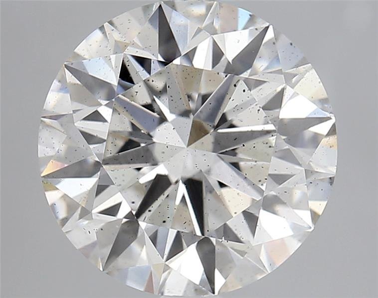 3.11ct G SI2 Rare Carat Ideal Cut Round Lab Grown Diamond