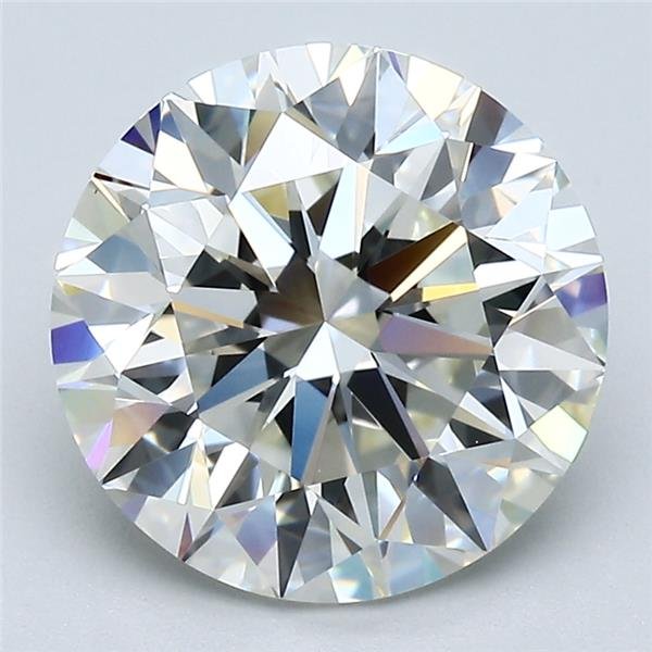 4.01ct J VS1 Very Good Cut Round Diamond