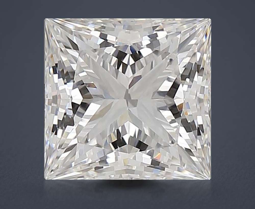 2.81 Carat Princess Lab Diamond