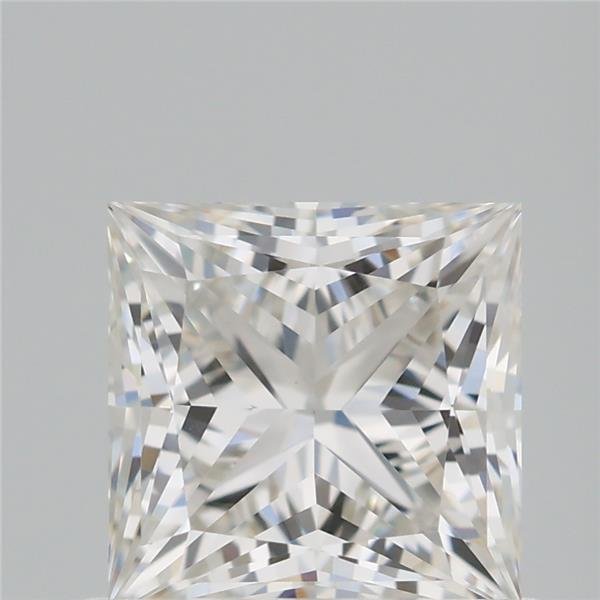 0.85ct F VVS2 Rare Carat Ideal Cut Princess Lab Grown Diamond