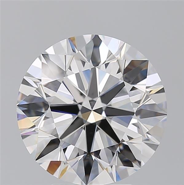 5.03ct E VS2 Rare Carat Ideal Cut Round Diamond