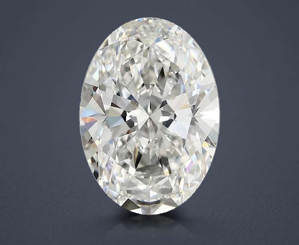 4.00 Carat Oval Lab Diamond