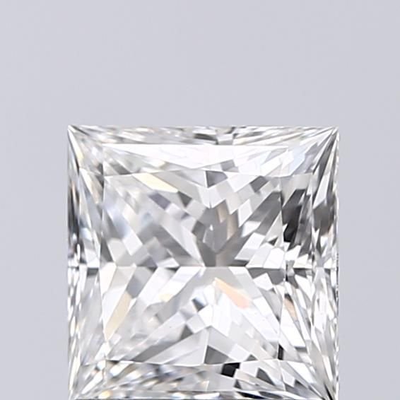 1.06ct F VS1 Rare Carat Ideal Cut Princess Lab Grown Diamond