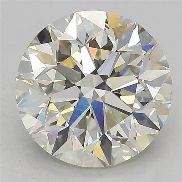 3.04ct J VS1 Very Good Cut Round Lab Grown Diamond