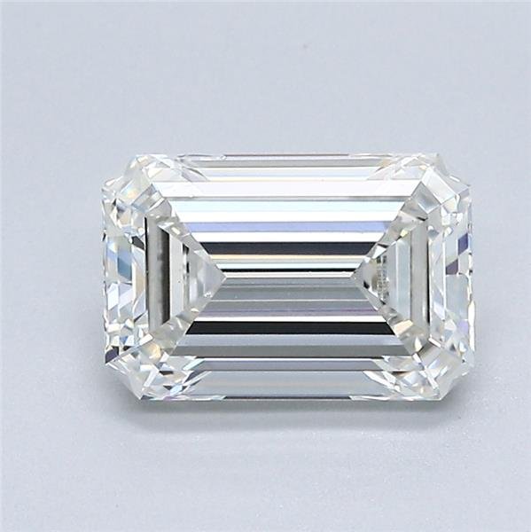 1.75ct G VS1 Rare Carat Ideal Cut Emerald Lab Grown Diamond