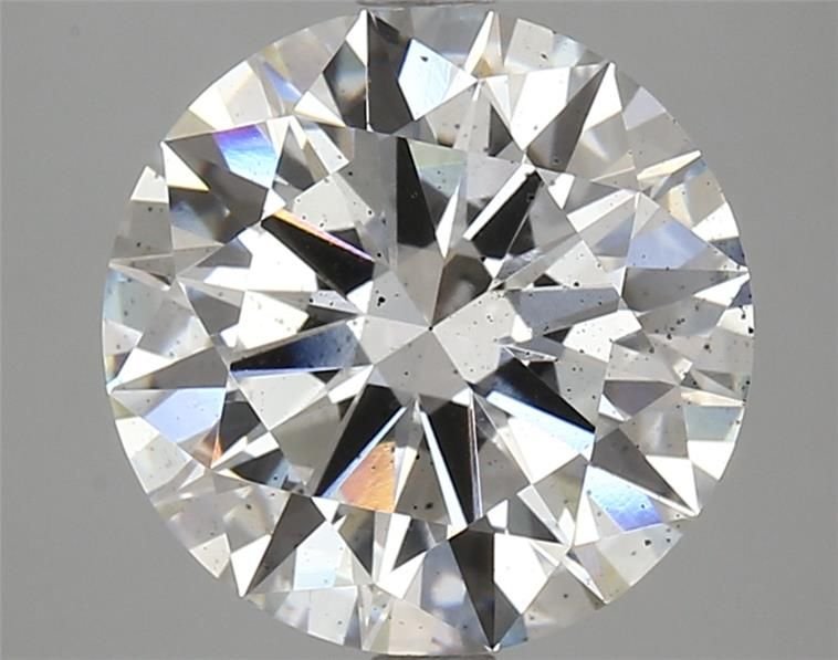 4.53ct F SI2 Excellent Cut Round Lab Grown Diamond