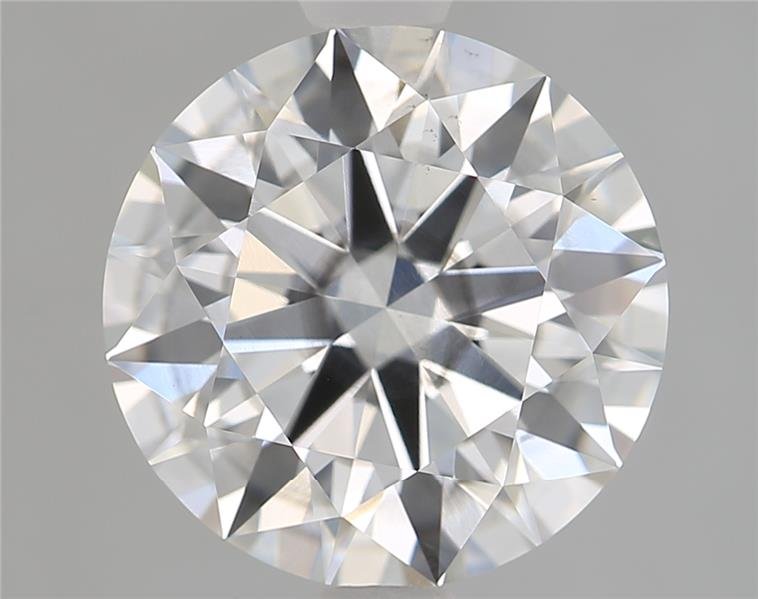 2.62ct F SI1 Rare Carat Ideal Cut Round Lab Grown Diamond