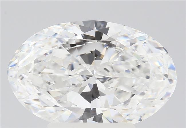 2.09ct H VVS2 Very Good Cut Oval Lab Grown Diamond