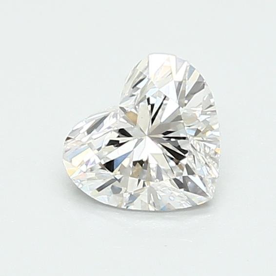 0.64ct D VS1 Rare Carat Ideal Cut Heart Lab Grown Diamond