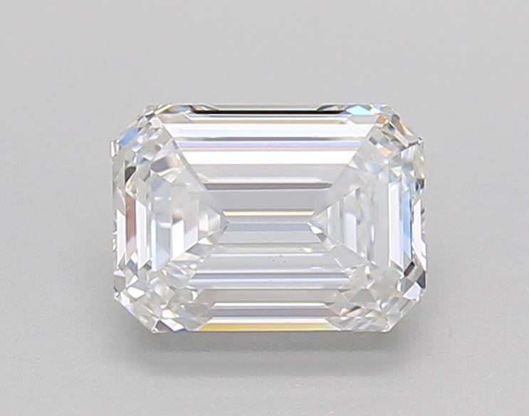 1.08ct E VS1 Rare Carat Ideal Cut Emerald Lab Grown Diamond
