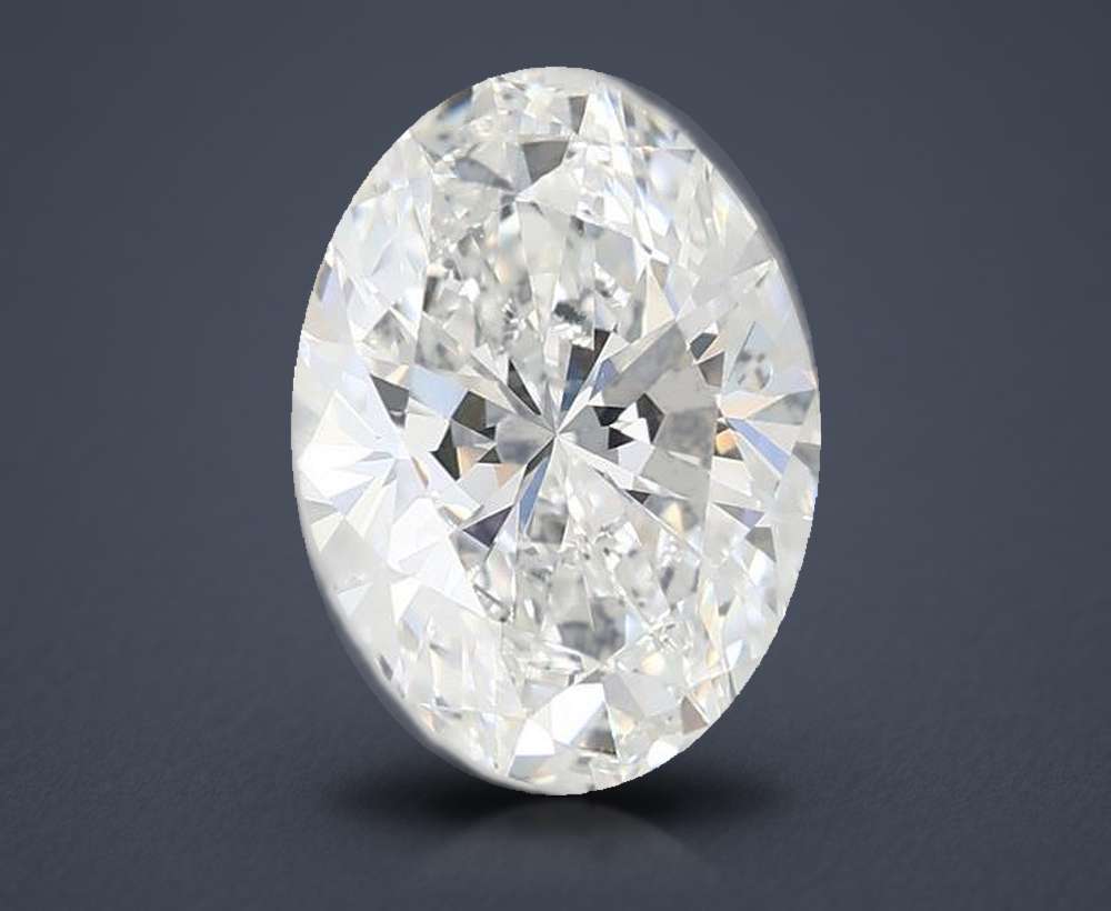 1.54 Carat Oval Lab Diamond