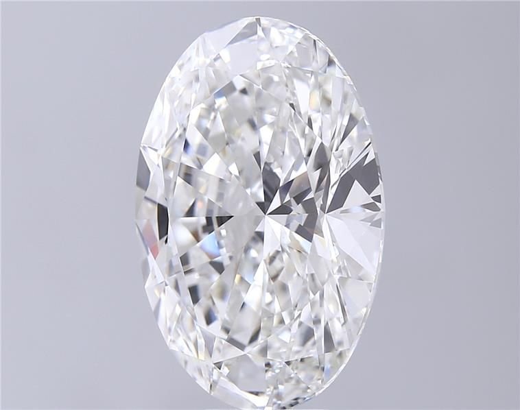11.01ct F VVS2 Rare Carat Ideal Cut Oval Lab Grown Diamond