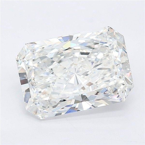 3.09ct E VVS2 Rare Carat Ideal Cut Radiant Lab Grown Diamond