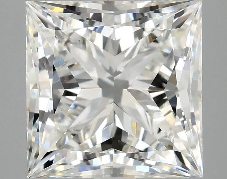 3.97 Carat Princess Lab Diamond