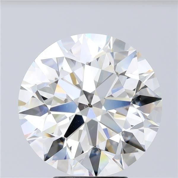 5.51ct I SI1 Rare Carat Ideal Cut Round Diamond