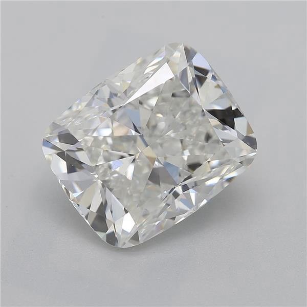 3.01ct H VS2 Very Good Cut Cushion Diamond