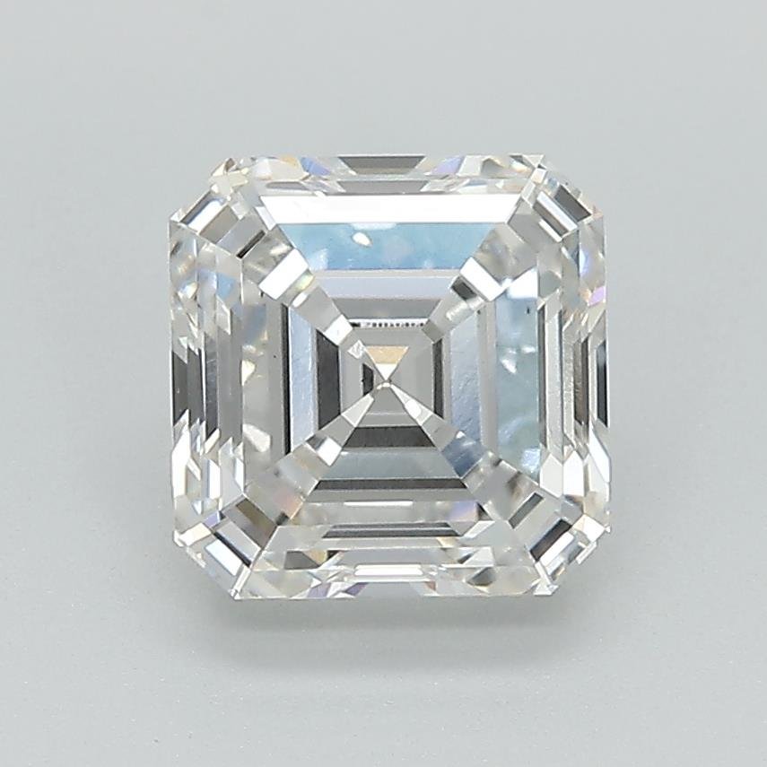 2.01ct F VS1 Excellent Cut Asscher Lab Grown Diamond