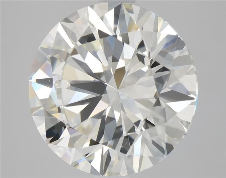 3.01ct H VS1 Excellent Cut Round Diamond