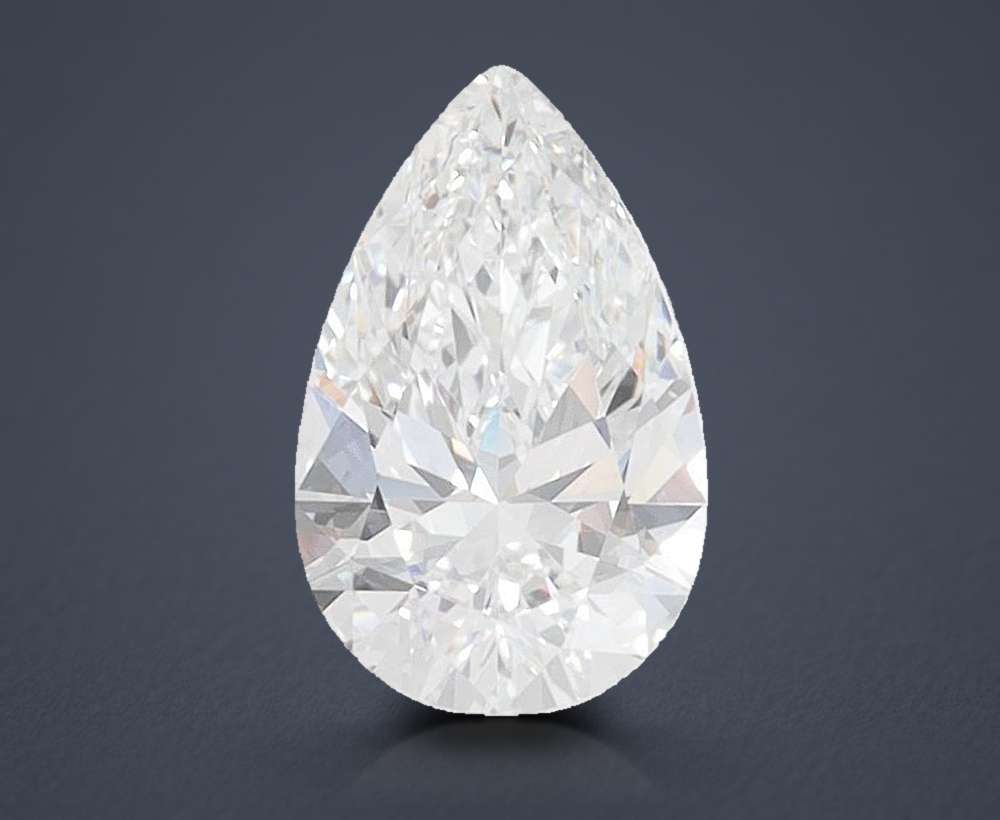 1.08 Carat Pear Lab Diamond